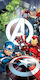 Avengers Beach Towel 553 White 70x140 Quick Dry Disney Dimcol