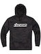 Icon Clasicon Hoodie Ανδρική Μπλούζα Μοτοσυκλέτας Μακρυμάνικη Camo Black