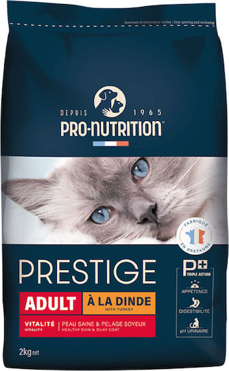 Flatazor Dry Food for Adult Cats with Turkey / Poultry / Chicken / Apple 2kg