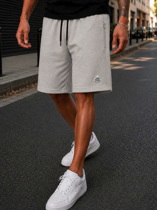 Tony Couper Herren Shorts Grau