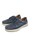 Men's Moccasins in Blue Colour