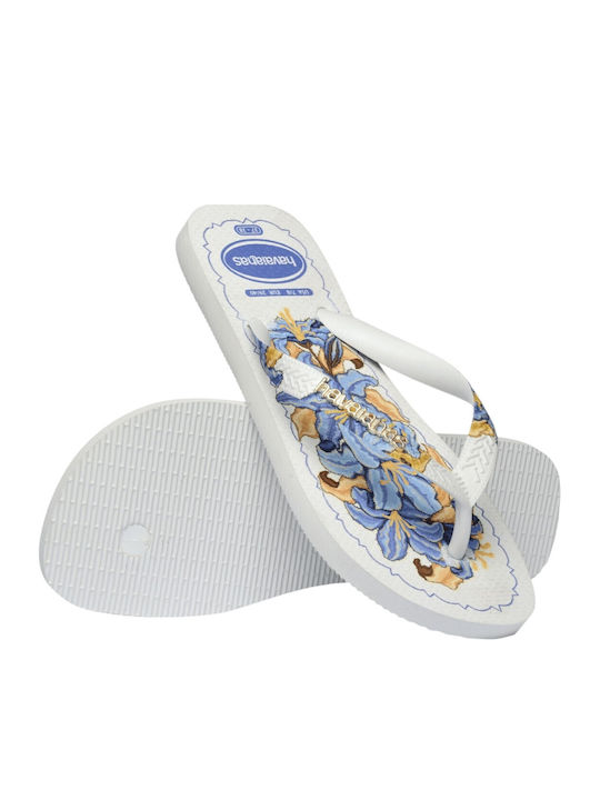 Havaianas Top Tropicalia Vibes Flip Flops in Wh...