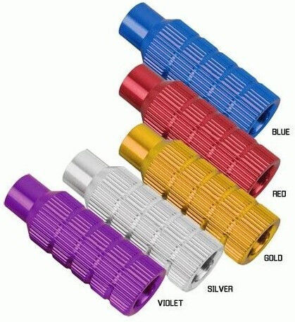 Tempish Pro Freestyle Scooter Pegs Set 2 Silver