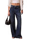 Damen Jeans Hosen Blau Mit Rissen