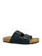 Herrensandalen in Schwarz Farbe Regelmäßige Passform