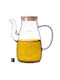 Kadax Glasölkanne mit Fluss 500ml