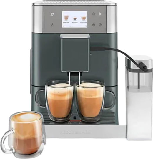 Kitchenaid KF7 Αυτόματη Μηχανή Espresso με Μύλο Άλεσης Πράσινη
