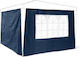 Relaxdays Страничен За Киоск Син С PVC Покритие 1.9x2.9m