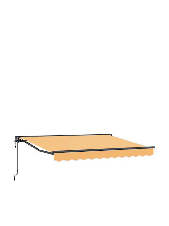 vidaXL Τέντα Βεράντας Μπεζ 3.5x2m