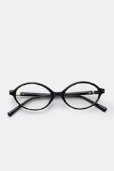 Sonnenbrille Oval Style 4914101-Schwarze