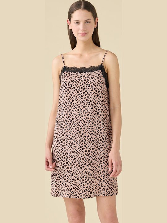 Noidinotte Лятна Дамска Нощница Animal Print
