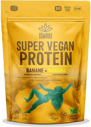 Iswari Bio Super Vegan Πρωτεΐνη Ρυζιού με Γεύση Banana 250gr