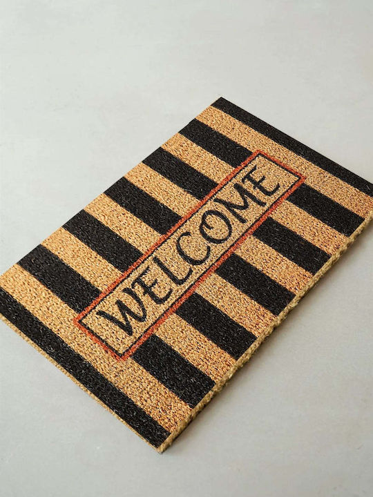 SteweHome Non-Slip White Doormat Thickness 15mm