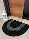 SteweHome Black Doormat