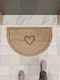 SteweHome Non-Slip Brown Doormat Thickness 10mm