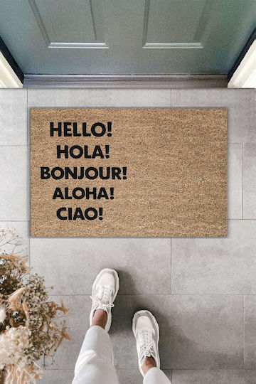 SteweHome Non-Slip White Doormat Thickness 10mm
