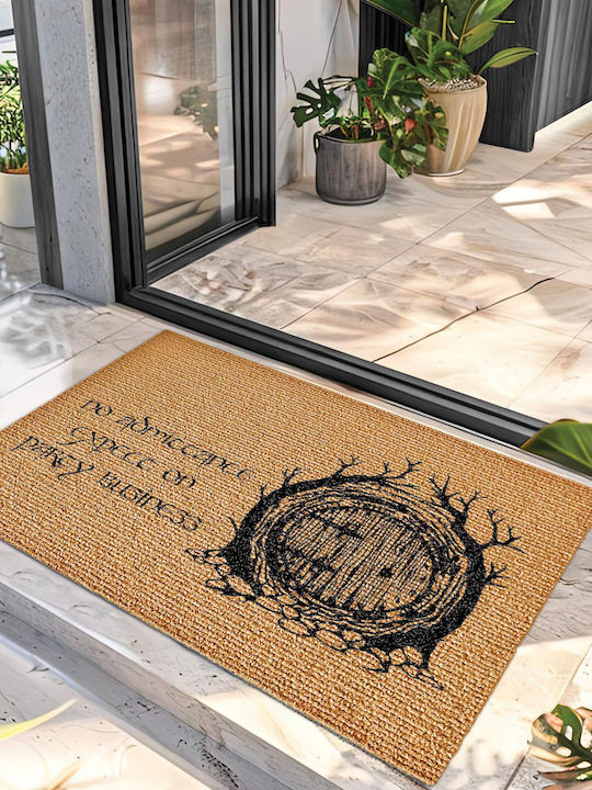 SteweHome Non-Slip White Doormat Thickness 10mm