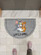 SteweHome Non-Slip Gray Doormat Thickness 10mm