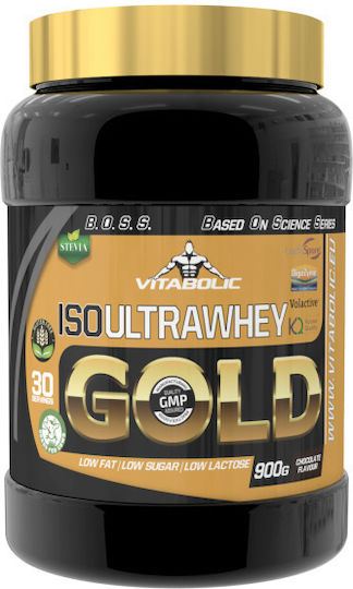 ISO UltraWhey Gold Протеин от Суроватка с Вкус Карамел 900гр