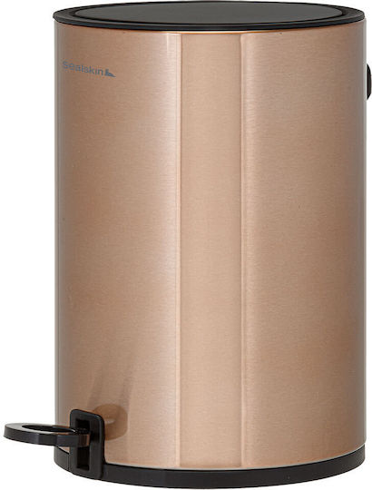 Sealskin Kunststoff Badezimmer Behälter Soft Close 3lt Bronze