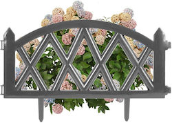 Vilde Kunststoff Gartenhecke in Grau Farbe 49x30cm Vilde Kunststoff Gartenhecke in Grau Farbe 49x30cm
