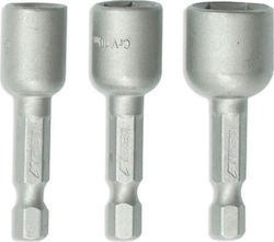 Dedra Set Adaptoare 13X48MM 3 Bucăți Dedra Set Adaptoare 13X48MM 3 Bucăți