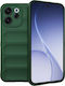 Techsuit Magic Silicone Green Back Cover (Oppo ...