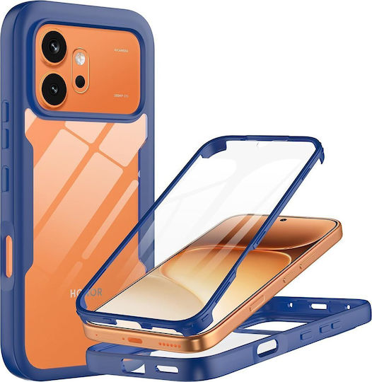 Techsuit 360 Full Cover Σιλικόνης Μπλε (Honor 600)