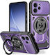 Techsuit Purple Silicone Back Cover (Oppo Reno15 F)