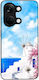 Sonique Back Cover Σιλικόνης Λευκό (OnePlus Nor...