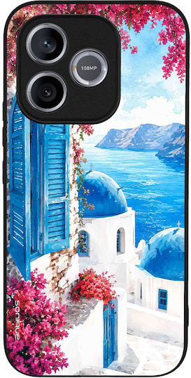 Sonique Greek Island Muse Series Honor 600 Lite 5g Case Santorini Light Blue