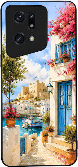 Soniquegreek Island Muse Series Oppo Find X5 Pro 5g Mobile Phone Case Rodian Harbor
