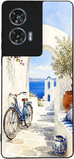 Sonique Greek Island Muse Series Motorola Edge 50 Fusion 5G Mobile Phone Case Passage To The Aegean