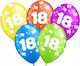 Set 5 Baloane Numere Latex Bej 40 cm