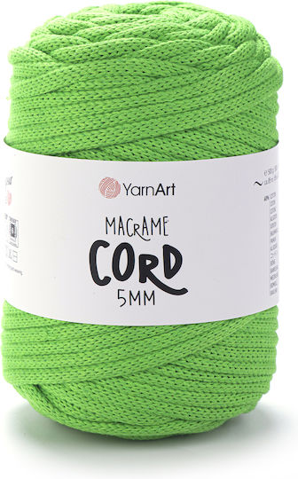 YarnArt Macrame Cord 5mm 802 Neon Green