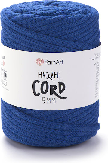Yarnart Macrame Cord 5mm 772 Electric Blue