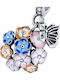 Pandora Charm Λουλούδι από Ασήμι