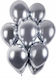 Composition With 25 Gray Balloons