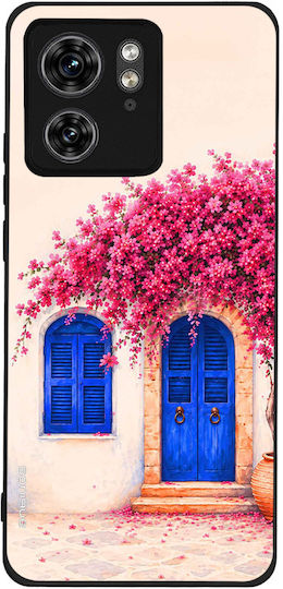 Калъф Sonique Greek Island Muse Series Motorola Edge 40 5g Розова Букаmbилия