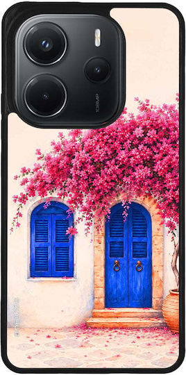 Sonique Handyhülle Greek Island Muse Serie Xiaomi Redmi Note 14 4G 164.84mm Rosa Bougainvillea