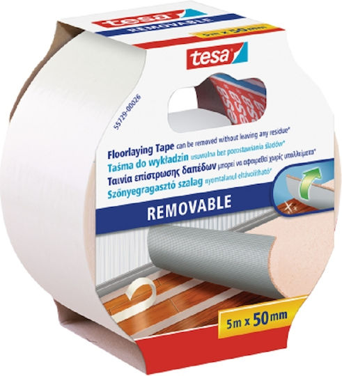 Tesa Bandă Adezivă Spumoasă Dublu Adezivă Bej 5mx50mm