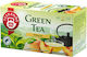 Teekanne Grüner Tee 20 Taschen 1,75g