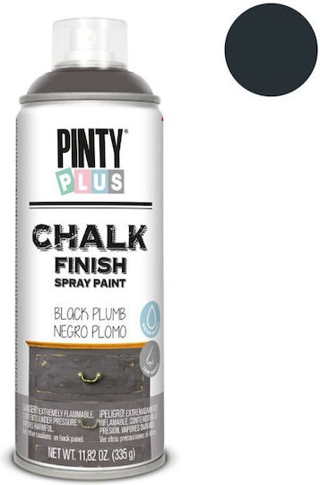 Pinty Plus Spray Chalk Paint Black Plum 400ml 90-799