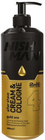Nishman After Shave Cream Cologne 04 Gold One Shaving Cream 400ml