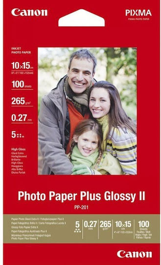 Canon Photo Paper Gloss 265gr/m² for Inkjet Printers 100 Sheets