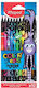 Coloured Pencil Triangular 12 Colours Color'peps Teratakia
