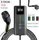 Junsun Portable Single Phase Charger 3.5kW with Built-in Cable 4m Type 2