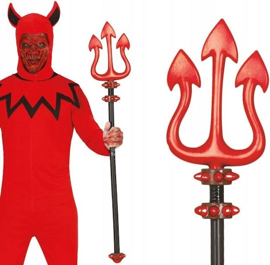 Αποκριάτικη Τρίαινα Κόκκινη για Halloween από Πλαστικό