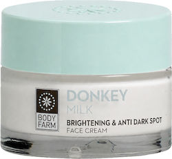 Body Farm Donkey Milk Brightening & Anti Dark Spot Cremă Hidratantă și Regeneratoare de Față împotriva Imperfecțiunilor și Petelor Pigmentare cu Lapte de Măgăriță