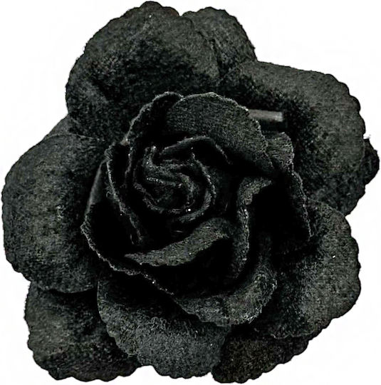 4016-9 Boutonniere Grey Black Savil Black